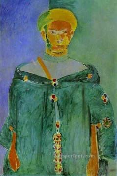 抽象的かつ装飾的 Painting - 緑のモロッコ人 1912 フォーヴィスト